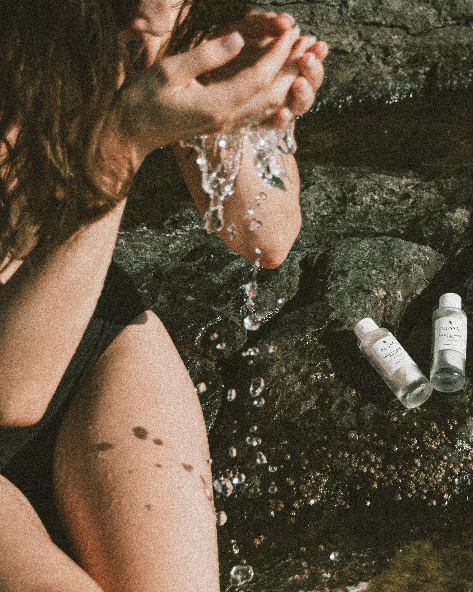 Softness exfoliating powder